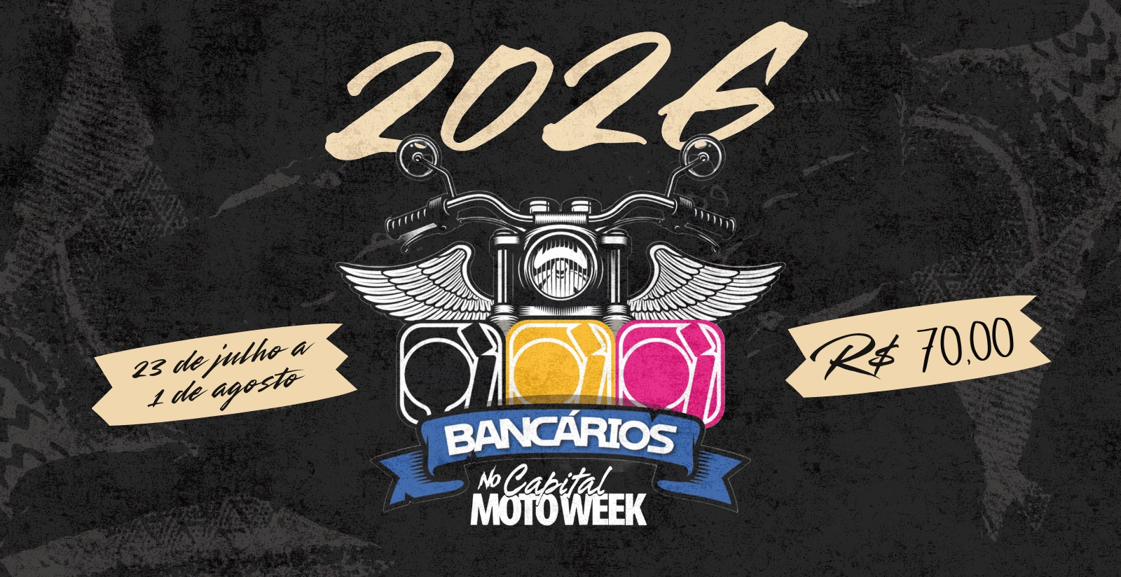 Sindicato garante ingressos a R$ 70 para associados no Capital Moto Week. Adquira o seu!