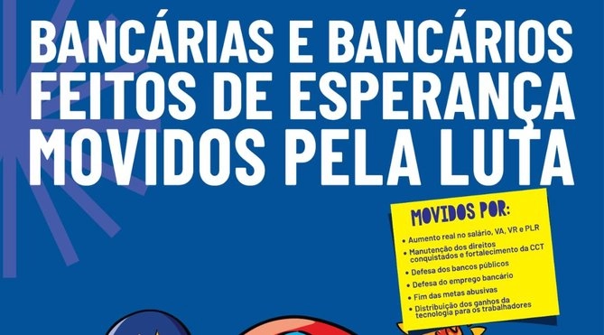 Bancários negociam com a Fenaban nesta terça 7 emprego, combate à precarização e fechamento de agências