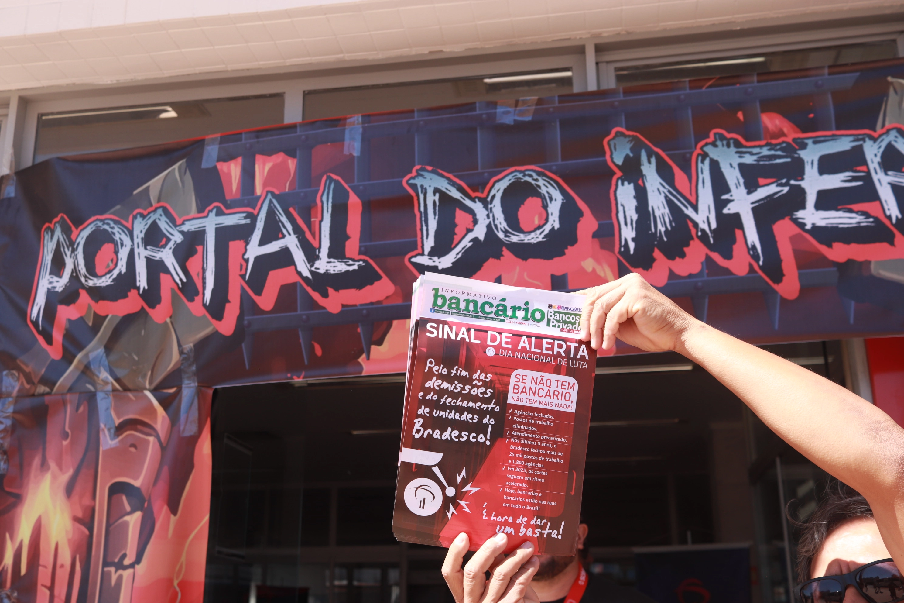Demissões no Bradesco avançam e mobilizam Sindicato contra fechamento de agências