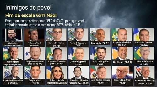 SENADORES