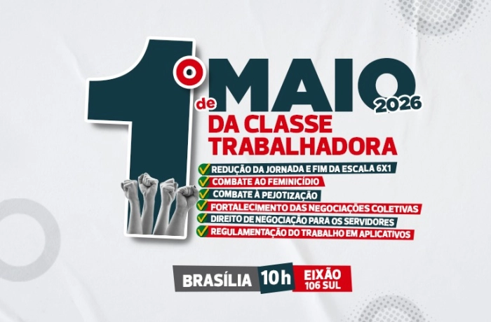 1° de Maio da Classe Trabalhadora será no Eixão do Lazer