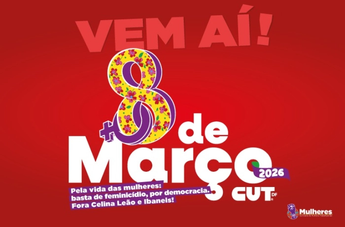 Ato do 8 de Março convoca mulheres à luta contra o feminicídio e por direitos