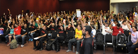 Minuta foi aprovada no 25º Congresso Nacional dos Funcionários do BB Crédito: Caetano Ribas - Contraf-CUT