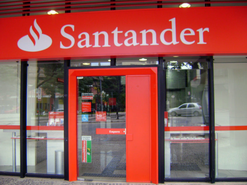 Resultado de imagem para santander agÃªncia DF