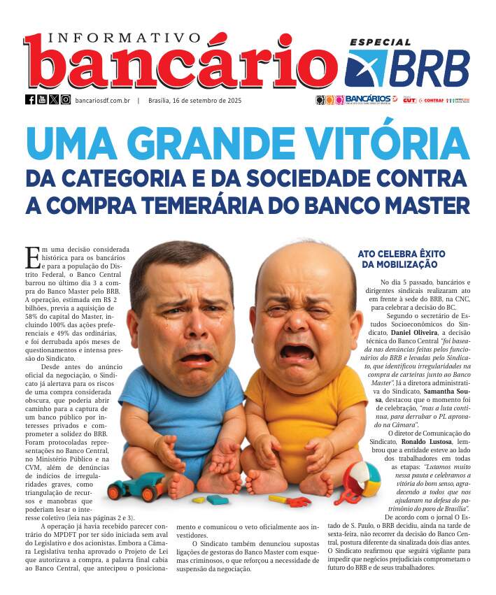 Informativo Bancário Especial BRB